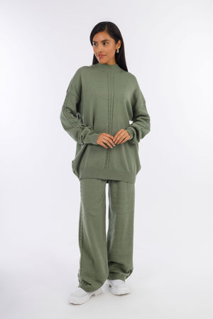 Olive Snuggy Set-W24098