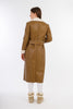 Camel Leather Double Trouble Coat-W24101