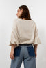 NATURAL Linen SHORT BLOUSE S24058