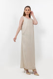 NATURAL Linen Basic Dress S24062